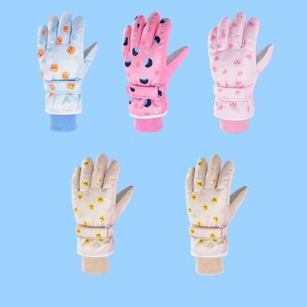 

ski gloves winter outdoor water proof thicken child windproof snow ridding