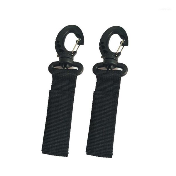 

pair clasp baby stroller hooks multifunction load-bearing lightweight backpack hanger accessories bag clip useful pushchair parts &1