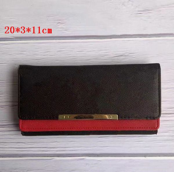 

2022 fashion mens wallets classic men wallet stripes textured wallet multiple bifold short small wallets banquet 69, Red;black