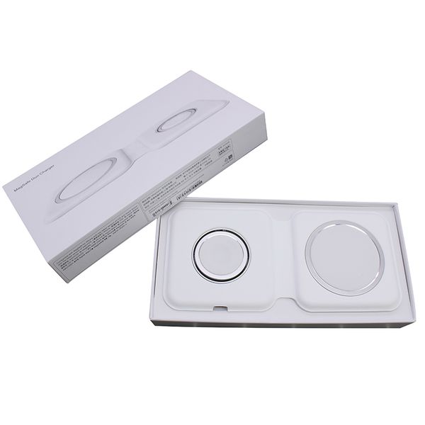 

portable 2-in-1 original quality magsafe duo wireless charger 20w fast charging pad for iphone 12 mini pro max