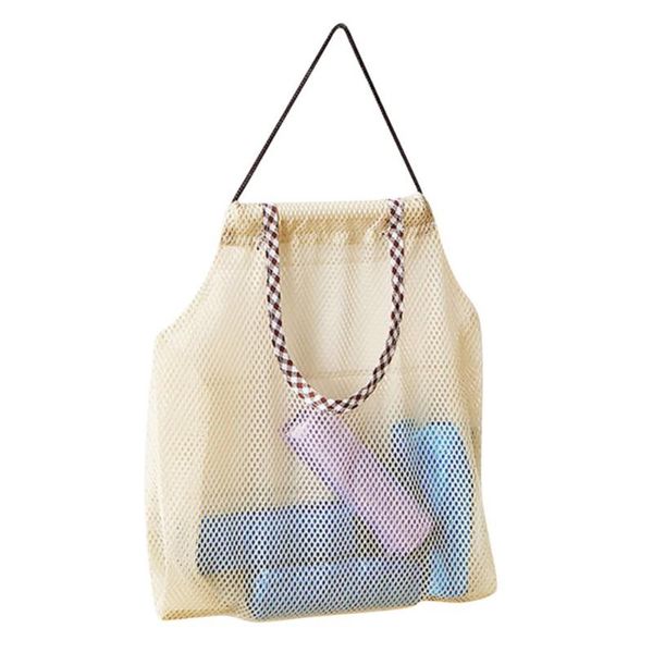 

home storage fruit vegetable mesh bag hollow breathable garlic onion hanging bags reusable grocery