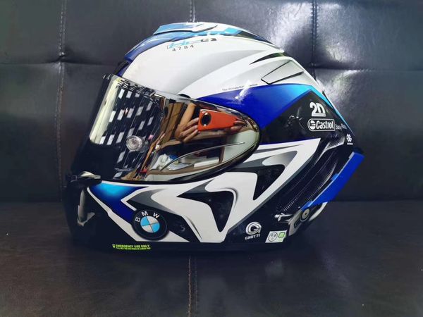 Full Face X14 BMm Ww HP4 Motorradhelm Antibeschlagvisier Mann Reiten Auto Motocross Racing Motorradhelm-NICHT-ORIGINAL-Helm2