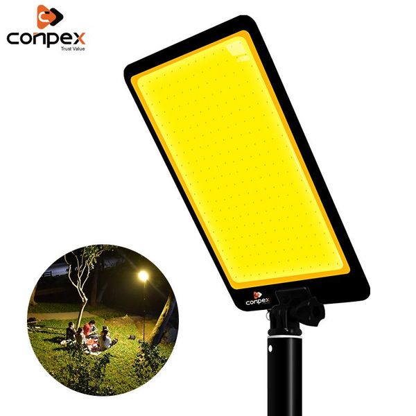 

outdoors portable led spotlights rechargeable work lamps cob pillar camping lights for fishing road travel party lanterns