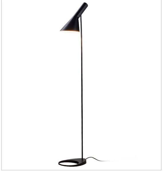 

modern industry standing floor lamps fashion luxury black metal lights for foyer bedroom living room fa064