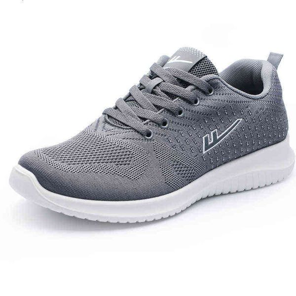 

huili men's shoes sports 2021 spring breathable running casual mesh, Black