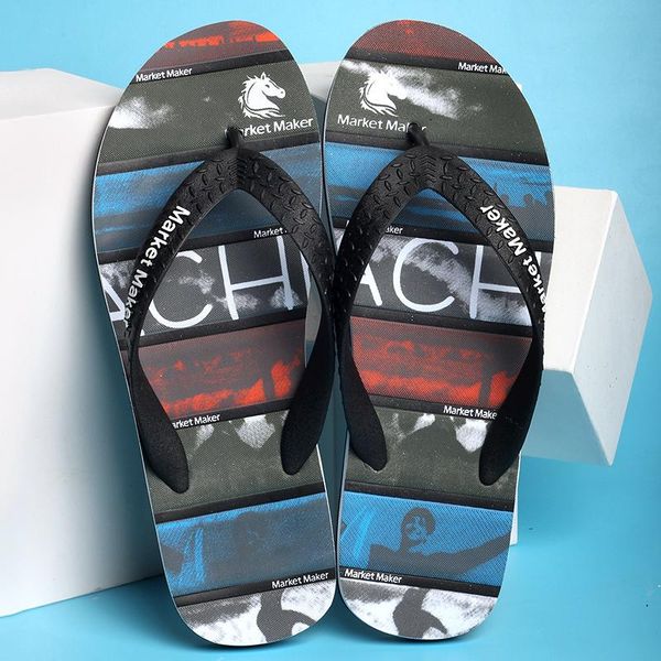 

slippers male for men flip flops home shoes summer beach mens indoor or outdoor sports homme slides black