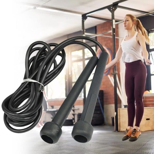 

jump ropes gym skipping rope boxing speed exercise fitness black portable