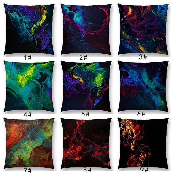 

arrival abstract printed flexible om beautiful elegant lines colorful gorgeous layering cushion cover sofa throw pillow cushion/decorat