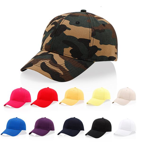 

baseball cap fashion brand summer autumn men's women's pure color camouflage all cotton smooth plate sunscreen, Blue;gray