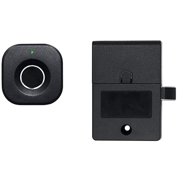 

cabinet lock smart biometric lock, keyless file drawer wardrobe child safety electric fingerprint