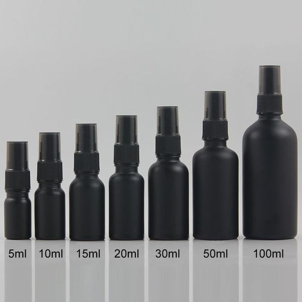 

storage bottles & jars 10ml perfume spray bottle portable glass cosmetic containers with plastic pump