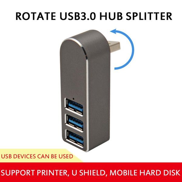 

rotating usb3.0 hub splitter usb 4 port expander txtb1 hubs