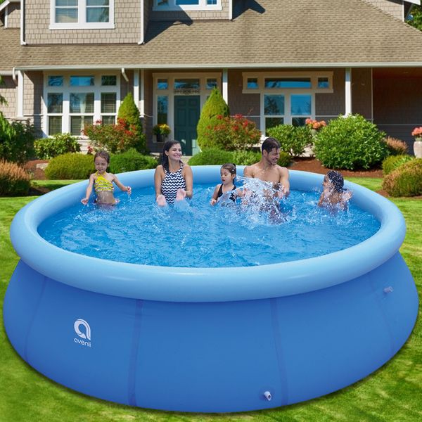 

10 feet 305cm outdoor child summer swimming pool inflatable pool giant large family garden water play pool kids