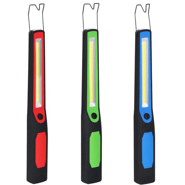 

in 1 led portabe spotlight torch magnetic usb rechargeable work light for car repair camping bicycle emergency portable lanterns
