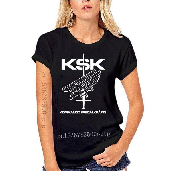 

trendy casual men's t-shirts deutschland germany special forces short sleeve tees shirt men ksk army combat printed plus size, White;black