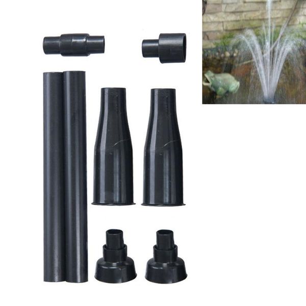 

pcs fountain pump nozzle set water spray heads for pond submersible pool garden decorations