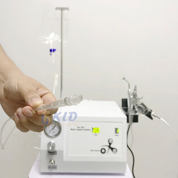 

portable water oxygen jet peel skin rejuvenation 3 in 1 machine water oxygens jets peel face care device strong injection power, Black;white