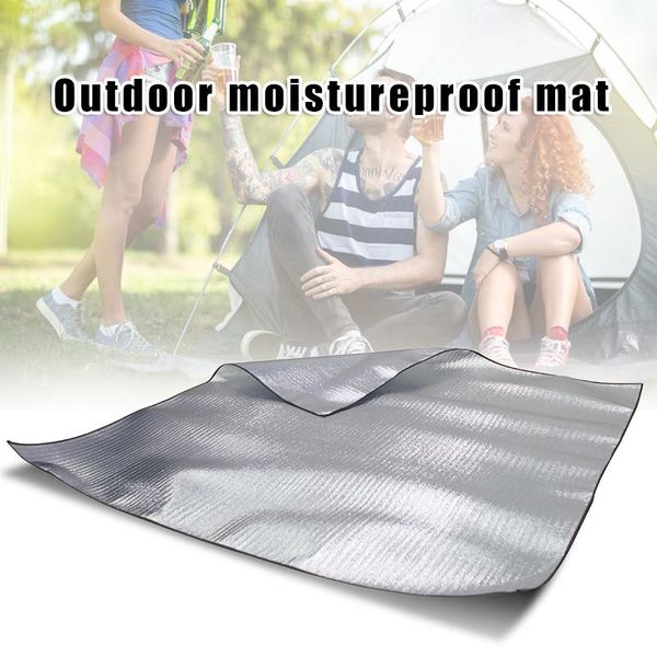 

outdoor pads ly double sided aluminum film moisture-proof pad mat cushion for camping hiking sd669
