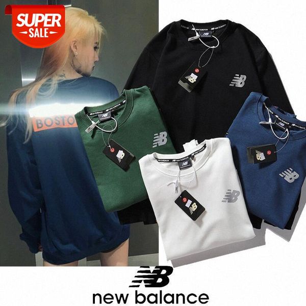 

ss zhang zifeng with terry sweater for men and women hip-hop loose round neck reflective cotton couple suit #hk3j, Black