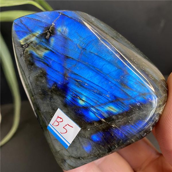 

decorative objects & figurines blue rings labradorite natural crystal energy stone healing mineral specimen collection