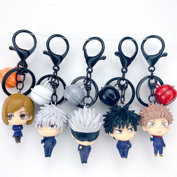 

jujutsu kaisen anime little character key chain pendant acrylic series fans