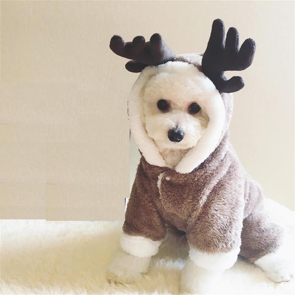 

dog apparel clothes winter pet puppy cats and dogs small plus velvet thick