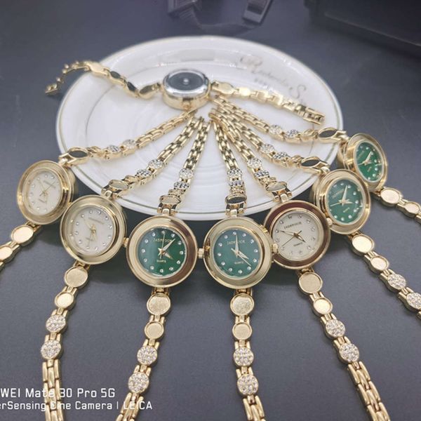 

fire bracelet live watch bracelet fine clover jade watch, Black