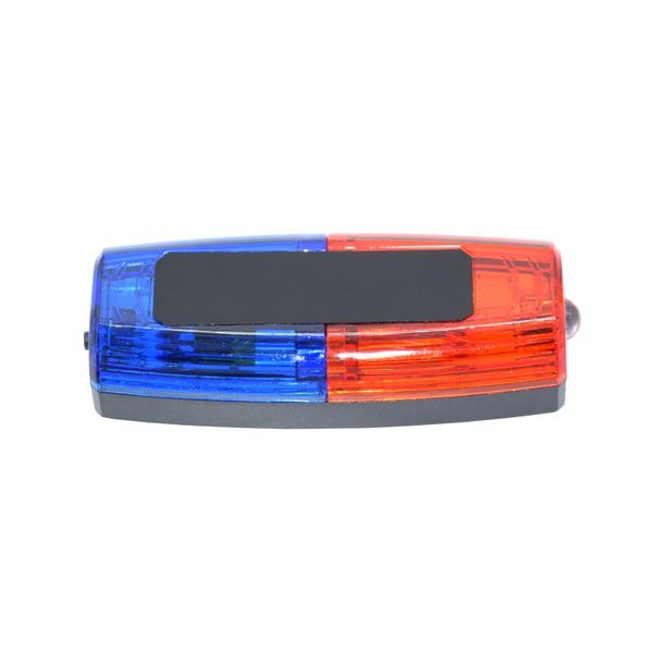 Luci di emergenza Blu Rosso Giallo Colore LED Lampeggiante Lampada da spalla Luce Allarme Avvertimento