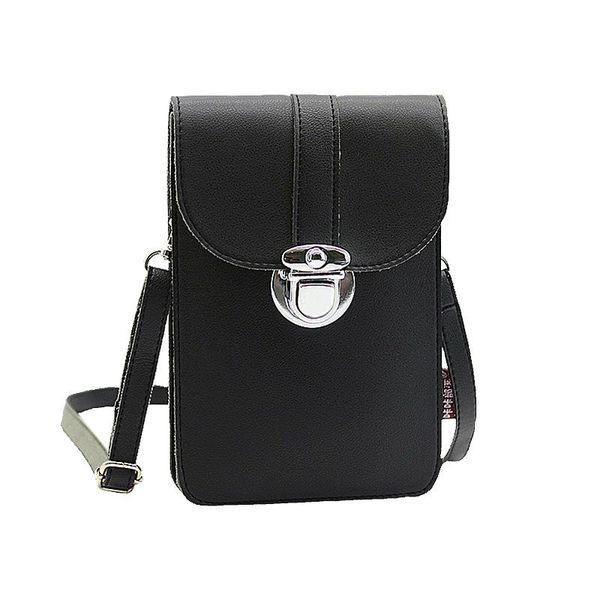 

women pu leather coin purse small touch-screen phone pouch children carteira bag bolsa feminina bolso mujer for girls, White
