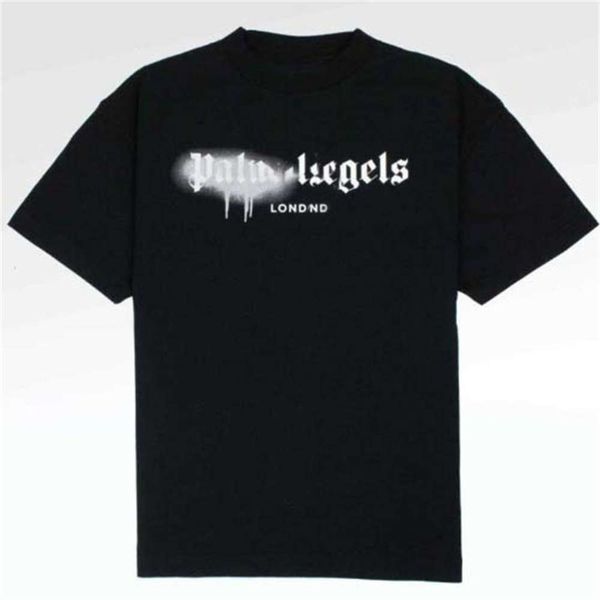 

chao brand t shirt spray letter printing short sleeves spring summer tide cards men's and women's casual leisure, White;black