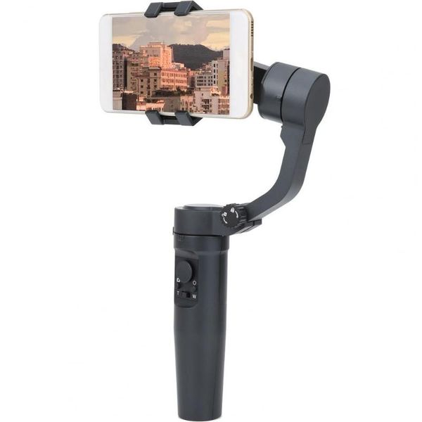 

smart phone stabilizer tripod head handheld mobile selfie stick anti-shaking rotatable 3-axis gimbal tripode heads