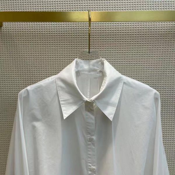 

women's blouses & shirts sr08285 fashion 2021 runway luxury european design party style clothing, White
