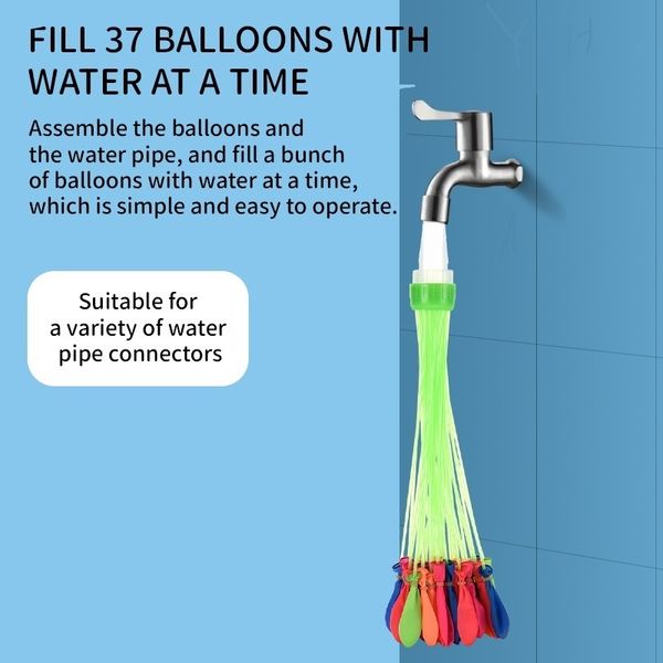 

summer colorful bunch of balloons magic water-filled balloon children garden beach party play in the water for kids waters bombs games toys0