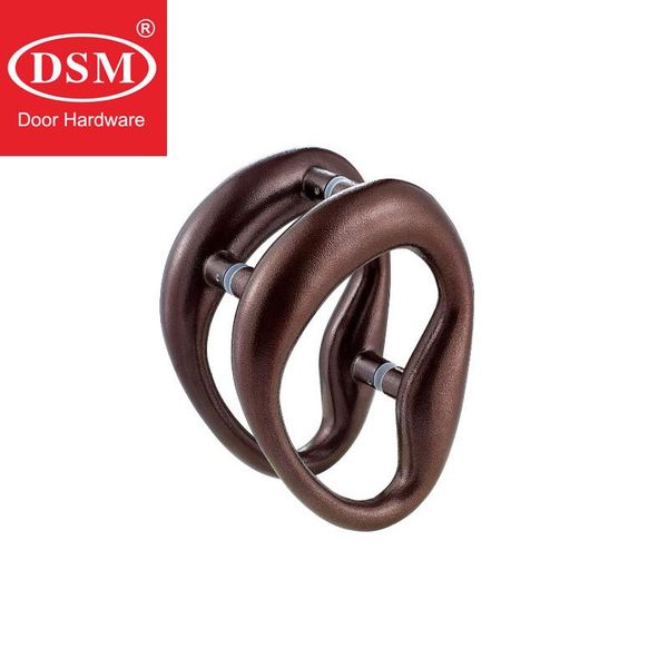 

handles & pulls luxurious entrance door handle panda eye style pull for glass/wooden/metal doors pa-774-l330*250-chocolate color