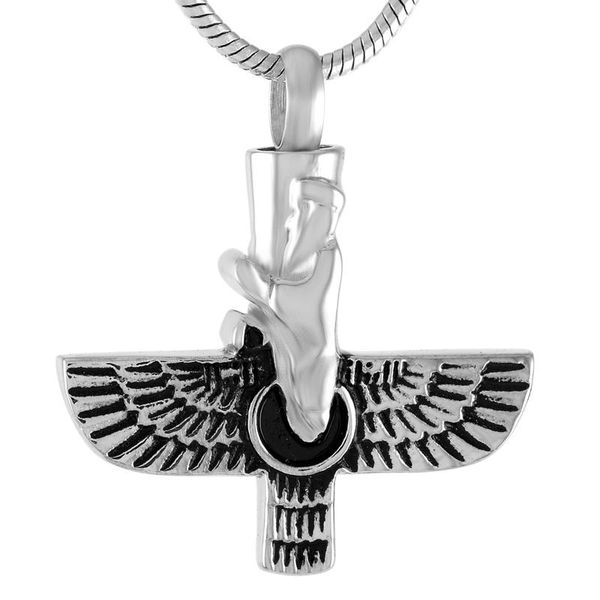

pendant necklaces cross necklace for ashes urn cremation jewelry stainless steel locket, Silver