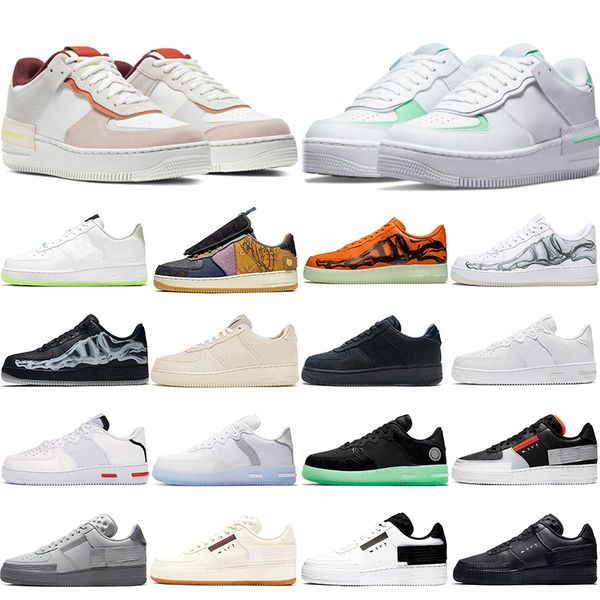 

running shoes skateboard sneakers forceone 1 womens low casual sneaker red phantom pale sapphire shadow suitable sports trainer shoe size 36
