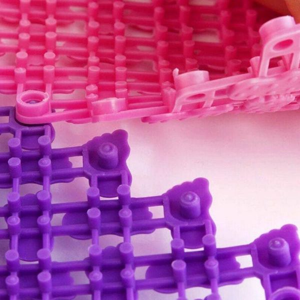 

non-slip mosaic mat shower bath pad pvc massage solid color for bathroom home kitchen l23 mats