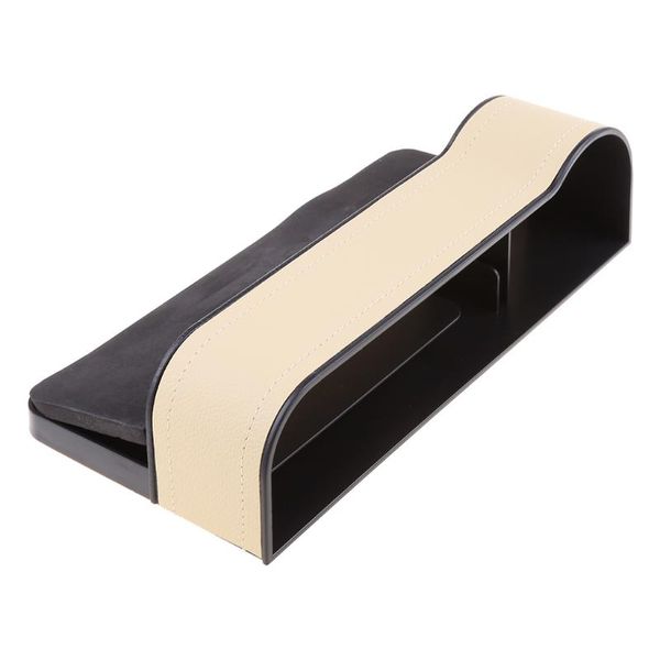 

car organizer universal seat crevice storage box slit pocket card phone holder t3ef