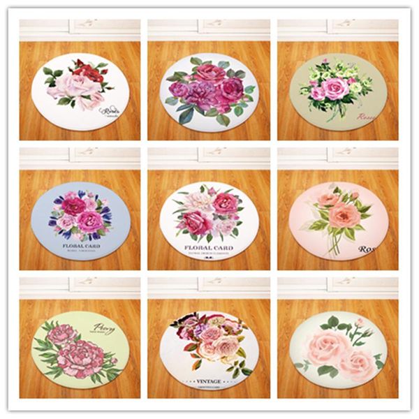 

cushion/decorative pillow modern fashion nordic flower round chair/table desk mat living room bedroom area rug decorative carpet