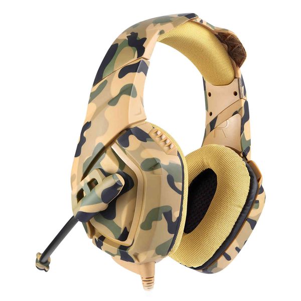

headset noise reduction microphone mesh earmuffs oem camouflage game headphones
