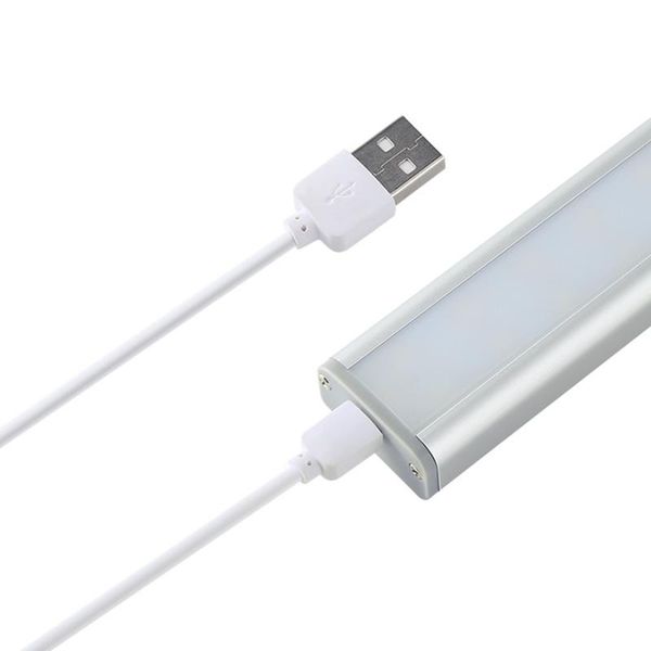 

wireless motion sensor led light usb rechargeable stick-on magnetic 20leds night for closet cabinet 3 lighting modes
