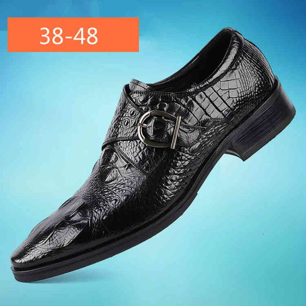 

dress shoes leather fashion men business loafers pointy black oxford breathable formal wedding 9ftx