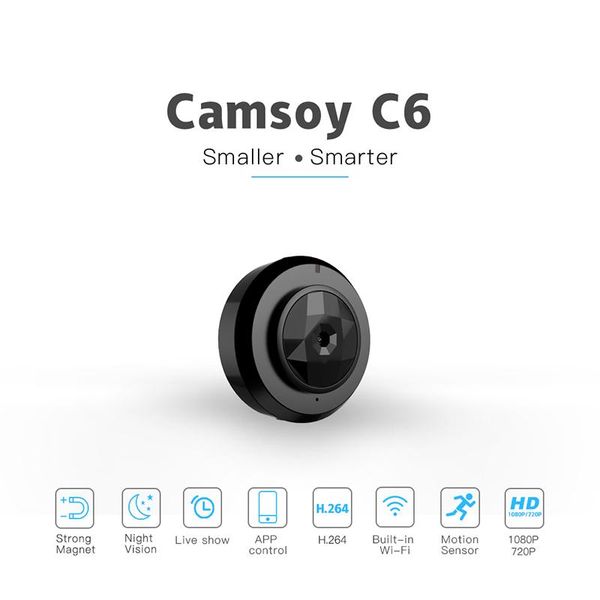 

mini micro camera wifi wireless hd720p with smartphone app night vision home security video dvr smallest cam camcorder cameras