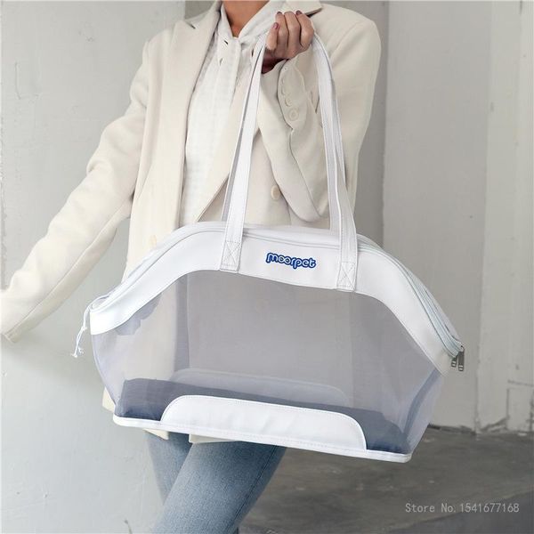 

cat carriers,crates & houses and dog pet bag transparent fashion breathable out portable hand-carrying space cage