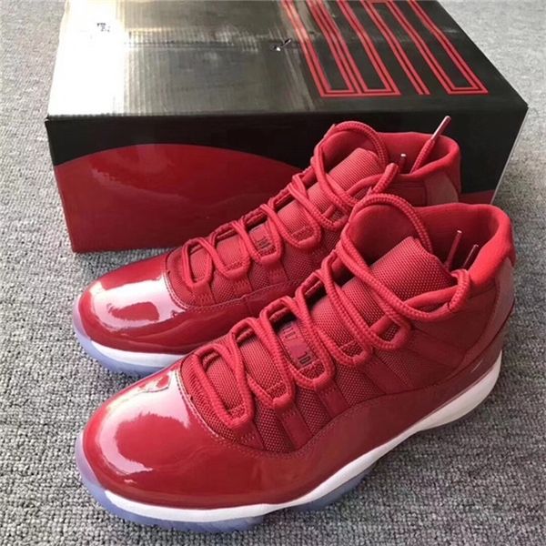 

2019 authentic 11 high win like 96 gym red unc win like 82 man sportsshoes real catbon fiber sneakers 378037-623 with original box