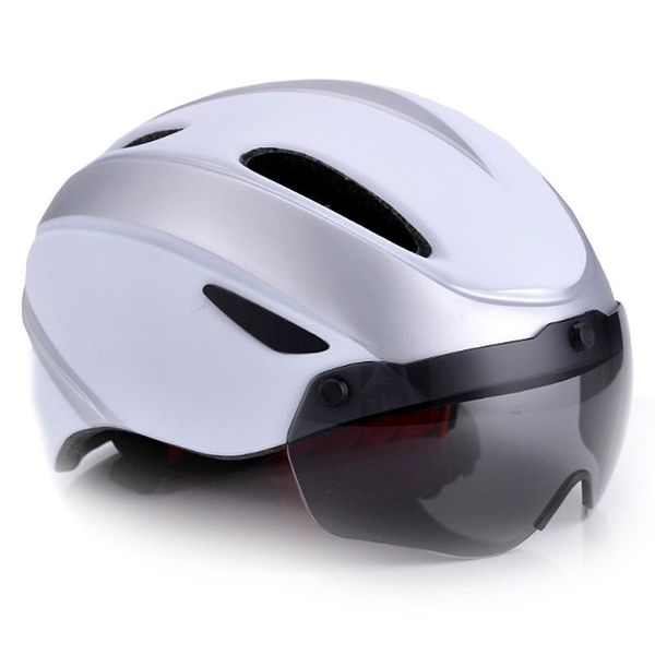 

cycling helmets magnetic suction goggle helmet integrated bicycle mountain bike riding men's and women's safety