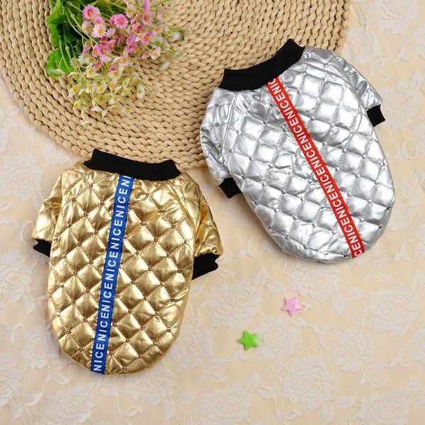 

winter dog clothes for small cotton-padded warm suit coat jackets chihuahua pet ud88 apparel