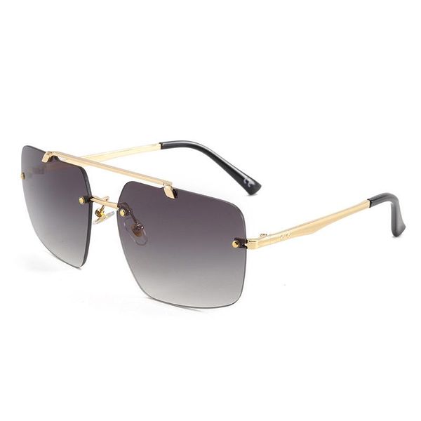 

sunglasses 2021 fashion shield women men gradients lens alloy metal frame brand designer trend logo uv400, White;black