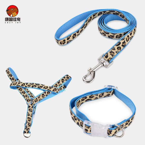 

dog collars & leashes harness leash collar pet chest strop medium large belt comfortable adjustable