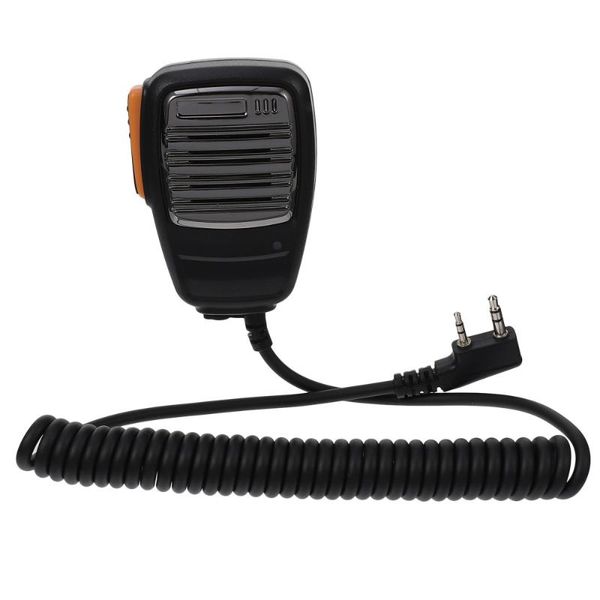 

walkie talkie 2 pin speaker mic compact microphone for way radio intercom